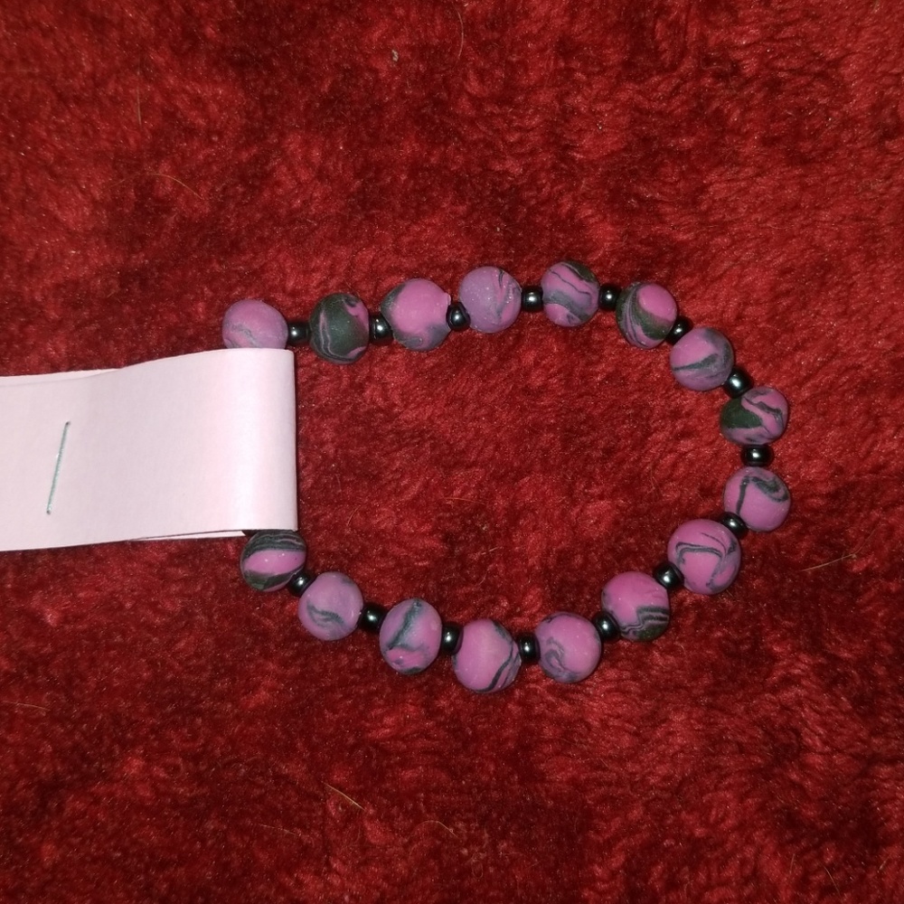 Polymer Clay Stretch Bracelet
